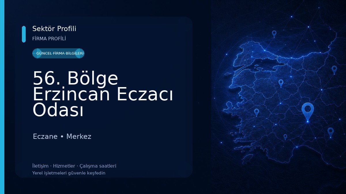 56. Bölge Erzincan Eczacı Odası