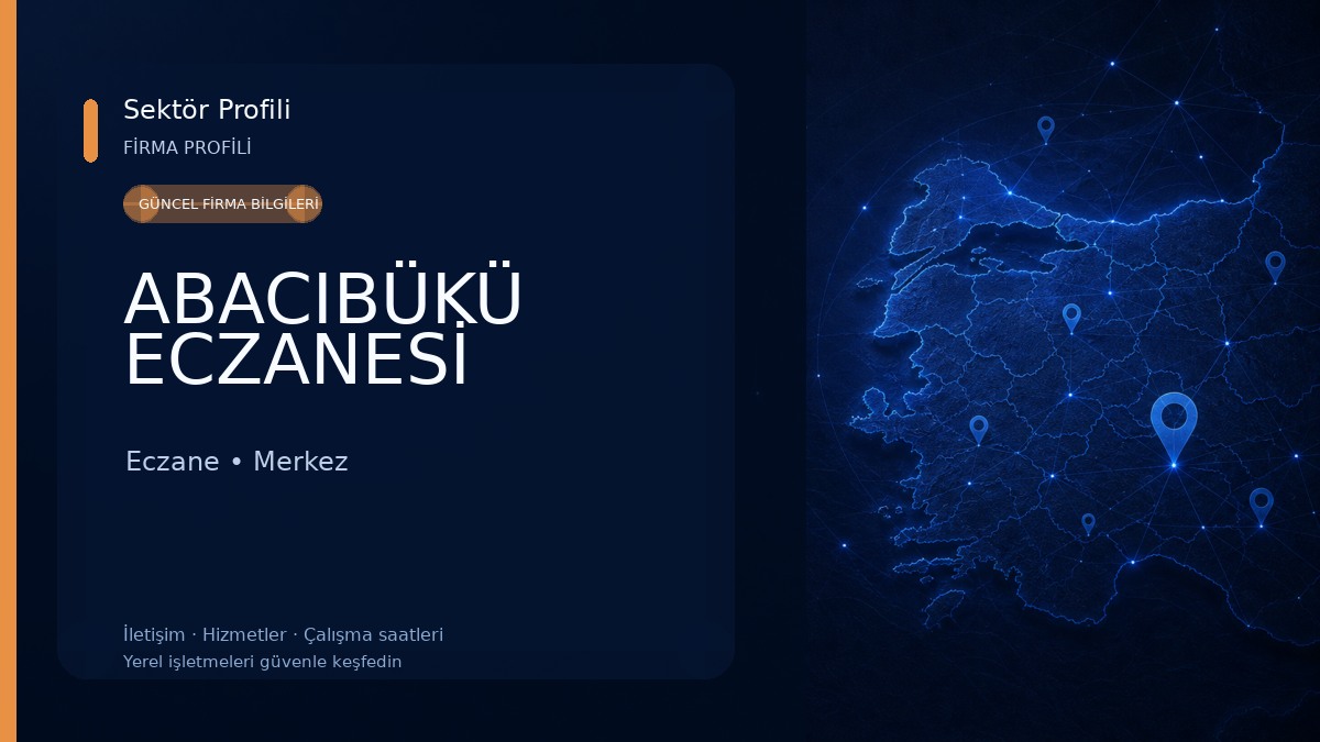 ABACIBÜKÜ ECZANESİ Eczane