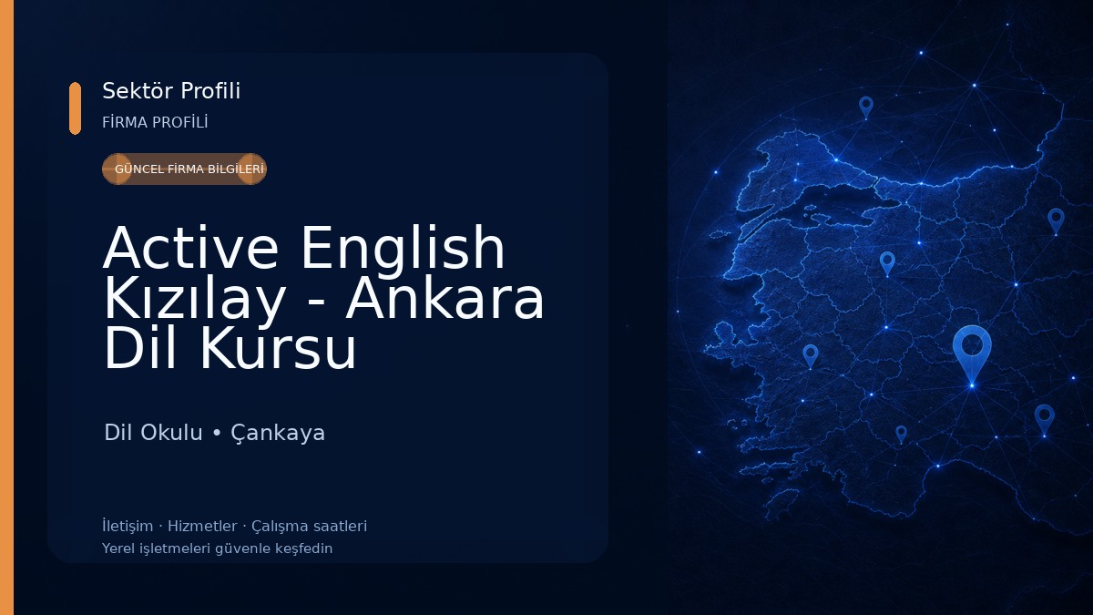 Active English Kızılay - Ankara Dil Kursu