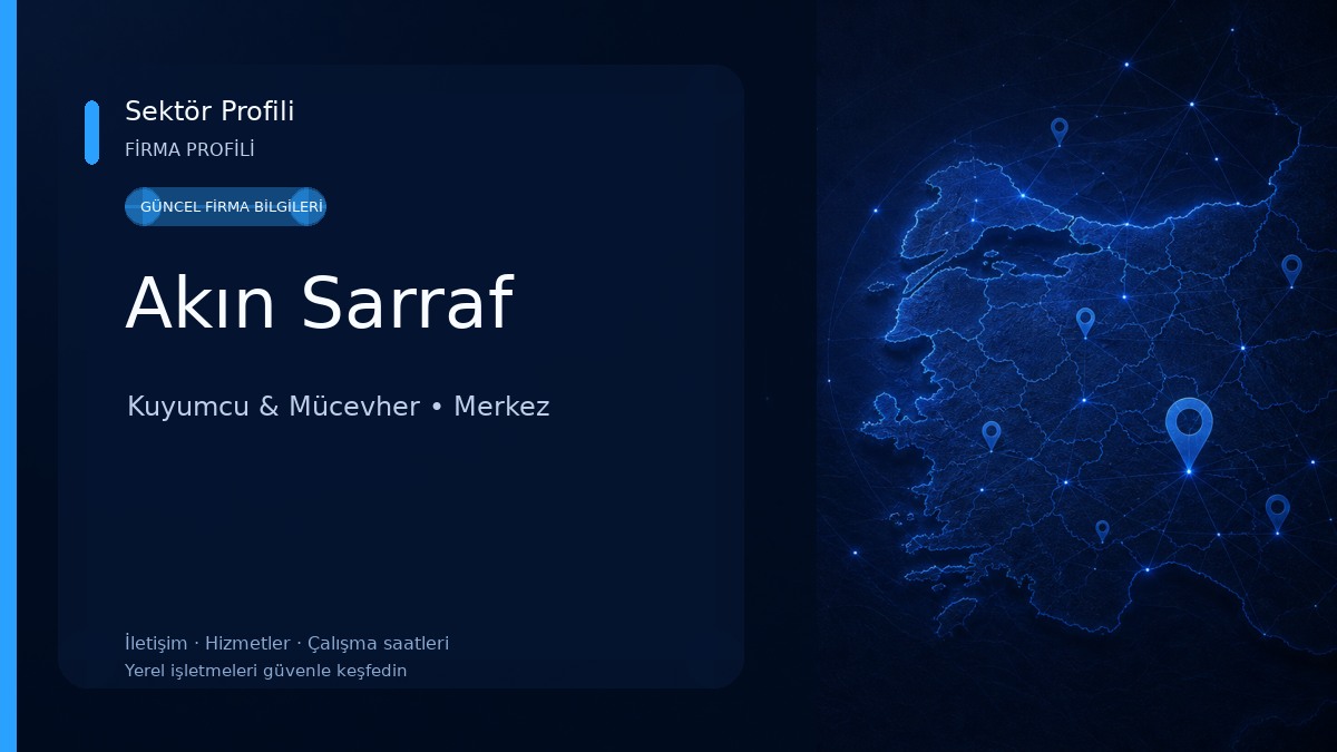 Akın Sarraf Kuyumcu & Mücevher