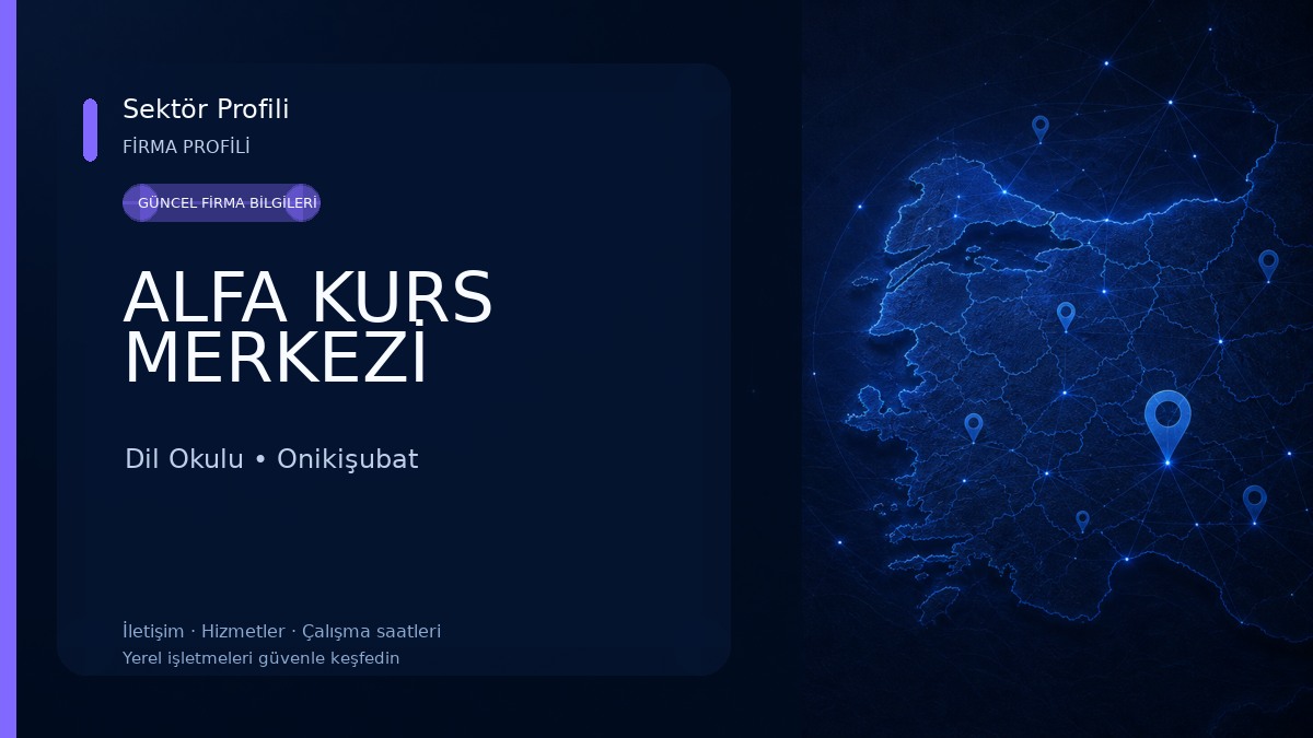 ALFA KURS MERKEZİ