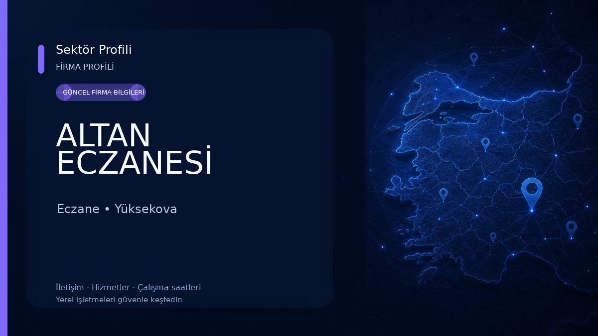 ALTAN ECZANESİ