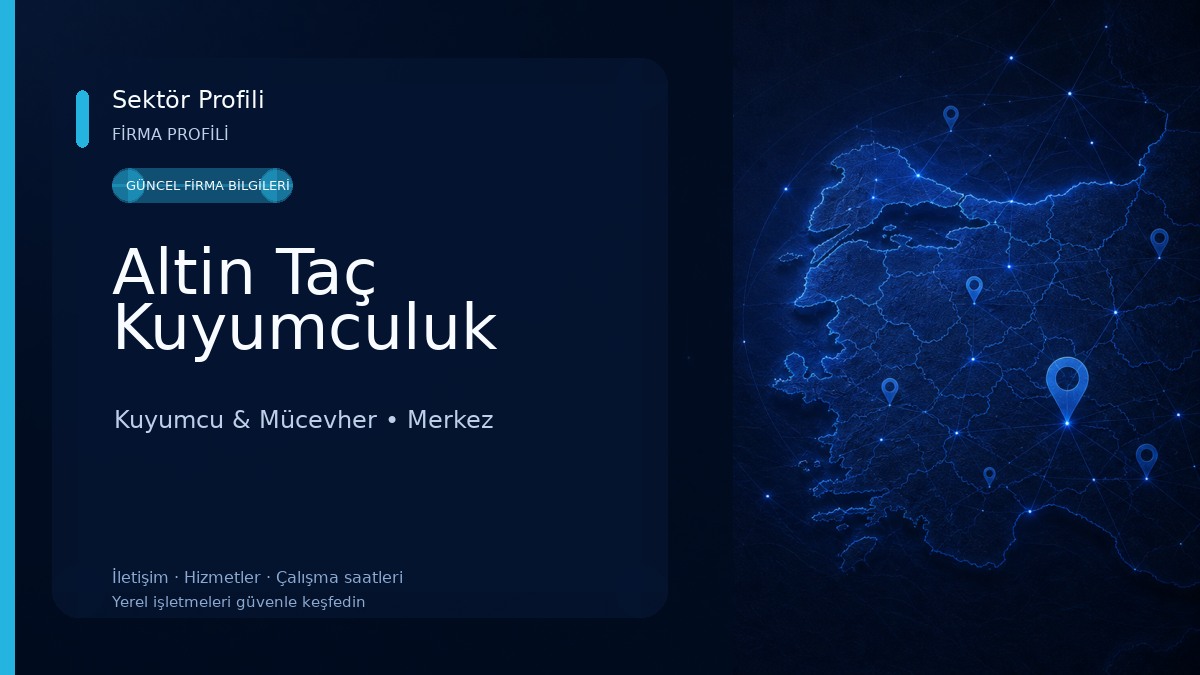 Altin Taç Kuyumculuk Kuyumcu & Mücevher