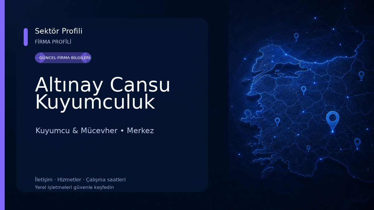 Altınay Cansu Kuyumculuk Kuyumcu & Mücevher
