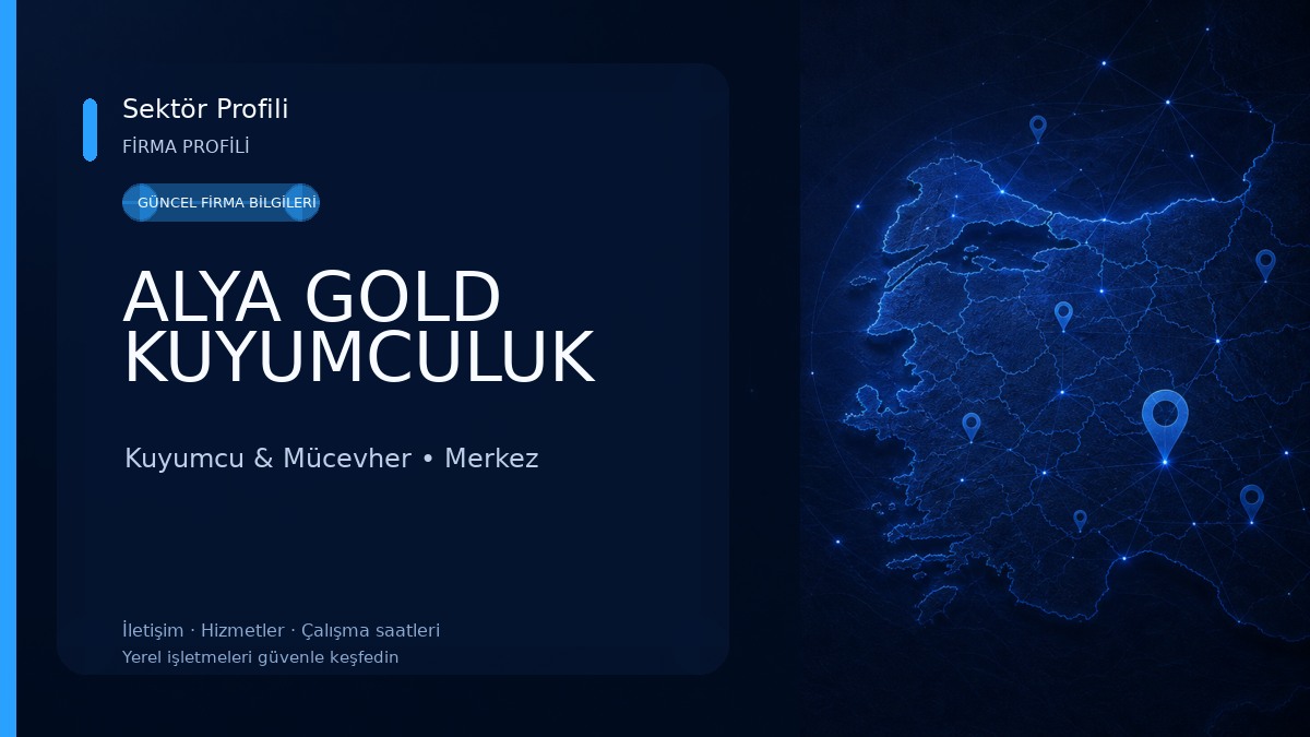 ALYA GOLD KUYUMCULUK Kuyumcu & Mücevher