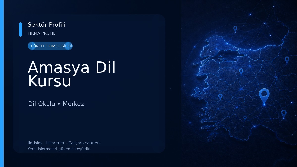 Amasya Dil Kursu