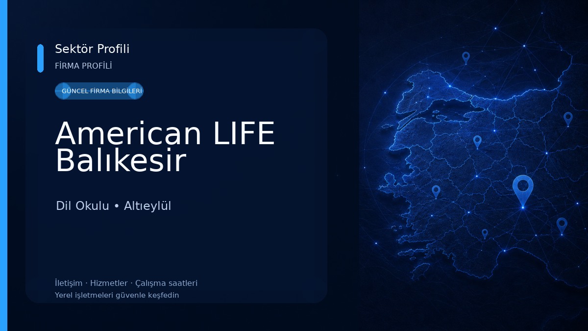 American LIFE Balıkesir Dil Okulu