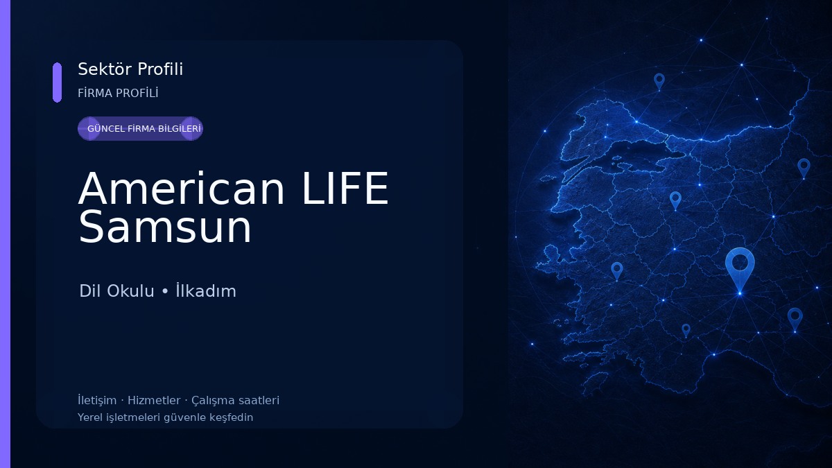 American LIFE Samsun Dil Okulu