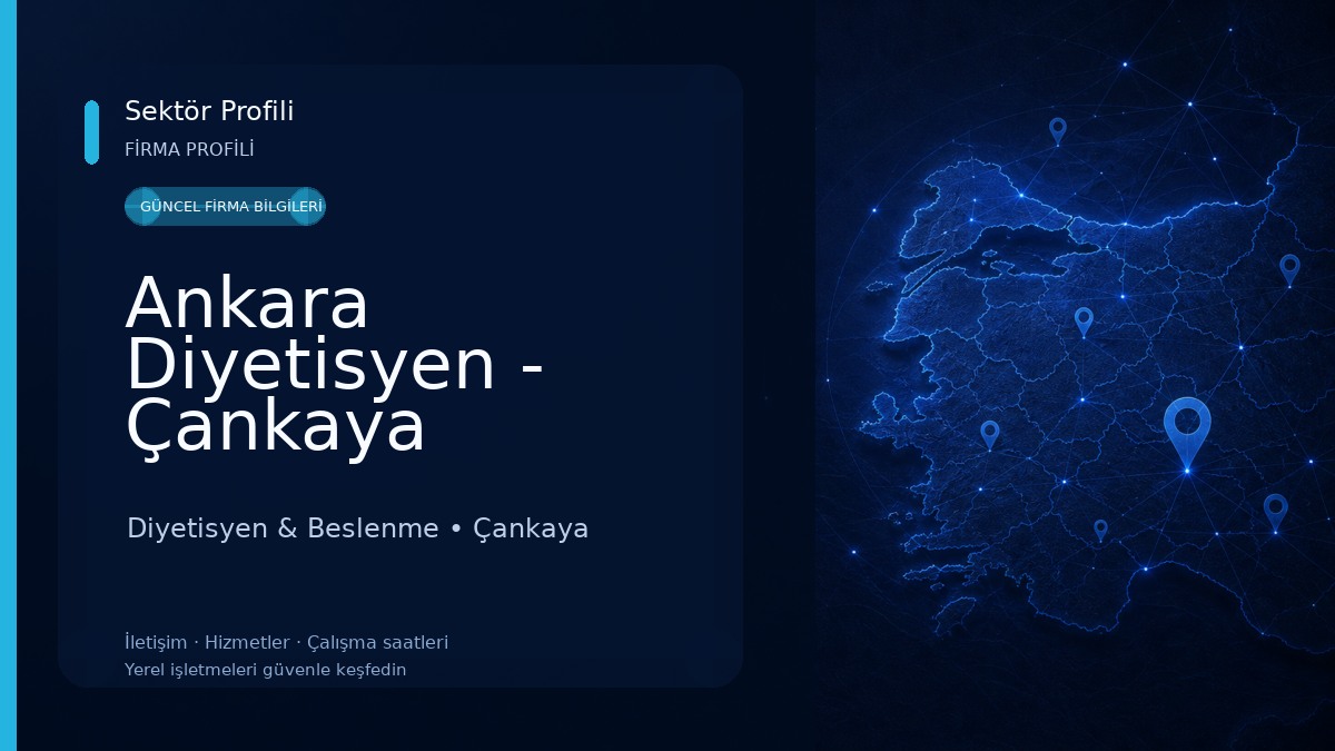 Ankara Diyetisyen - Çankaya Diyetisyen DiyetWorks