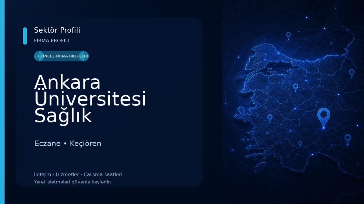 Ankara Üniversitesi Sağlık Hizmetleri Meslek Yüksek Okulu Eczane