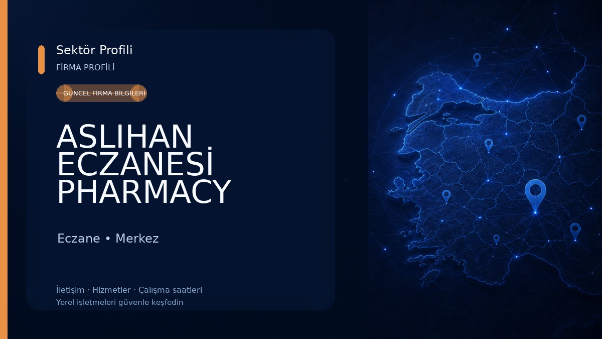 ASLIHAN ECZANESİ PHARMACY