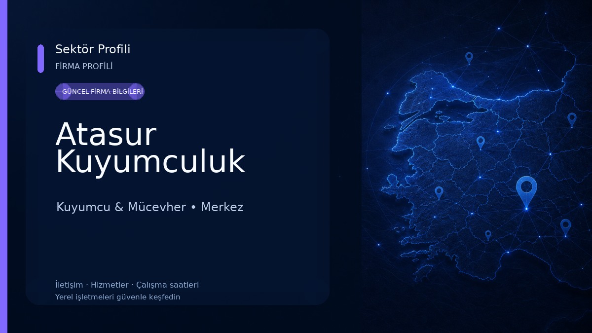 Atasur Kuyumculuk Kuyumcu & Mücevher