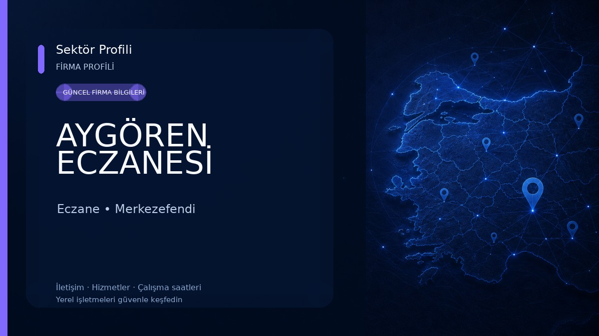AYGÖREN ECZANESİ