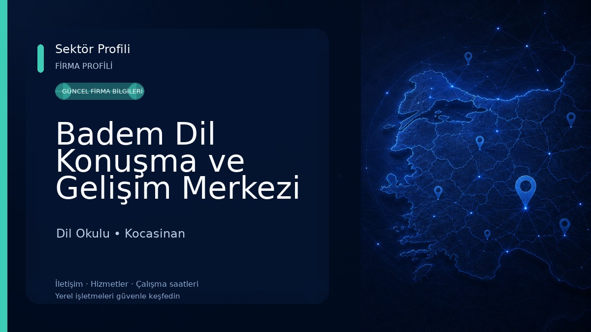 Badem Dil Konuşma ve Gelişim Merkezi Dil Okulu