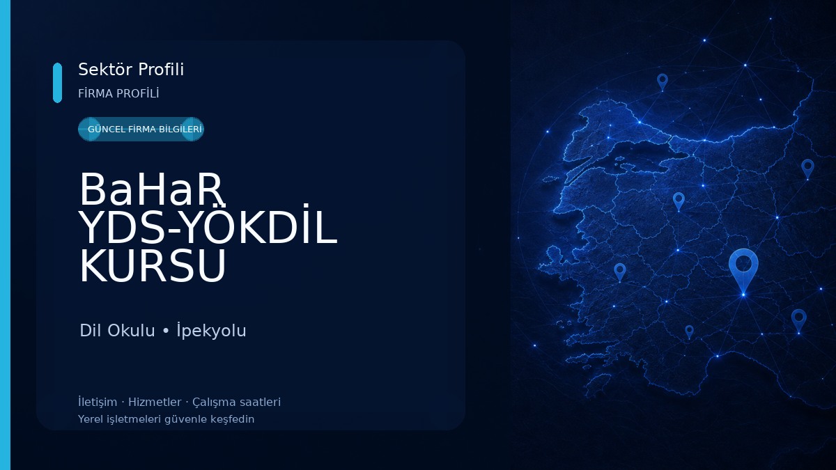 BaHaR YDS-YÖKDİL KURSU 