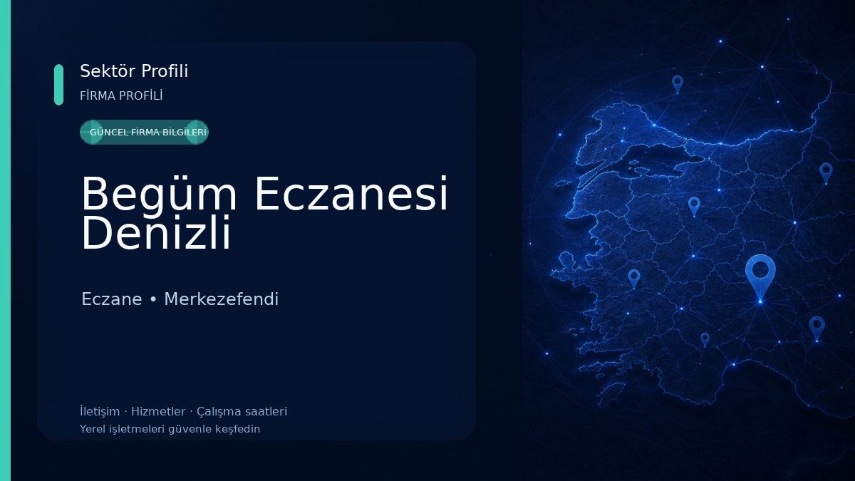 Begüm Eczanesi Denizli 