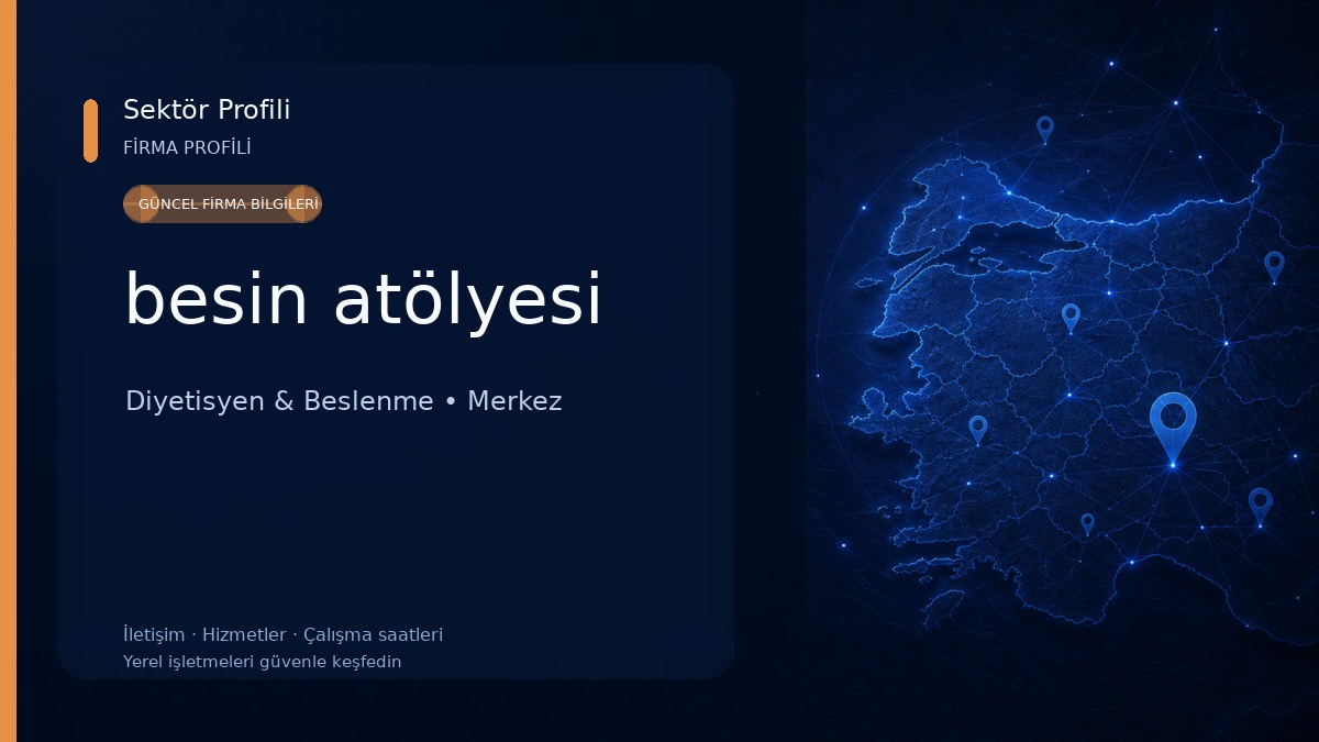 besin atölyesi Diyetisyen & Beslenme