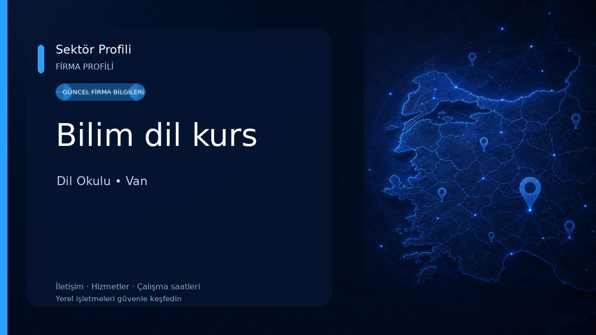 Bilim dil kurs