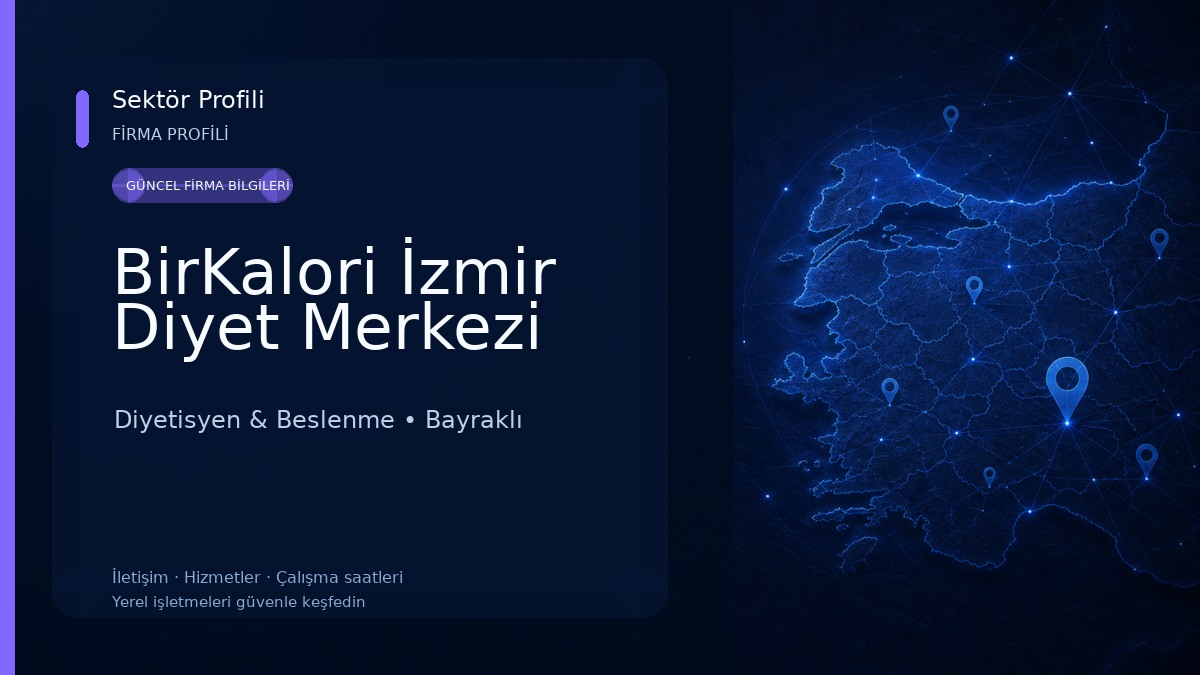 BirKalori İzmir Diyet Merkezi Diyetisyen & Beslenme
