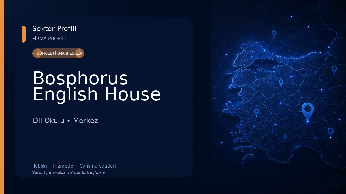 Bosphorus English House 