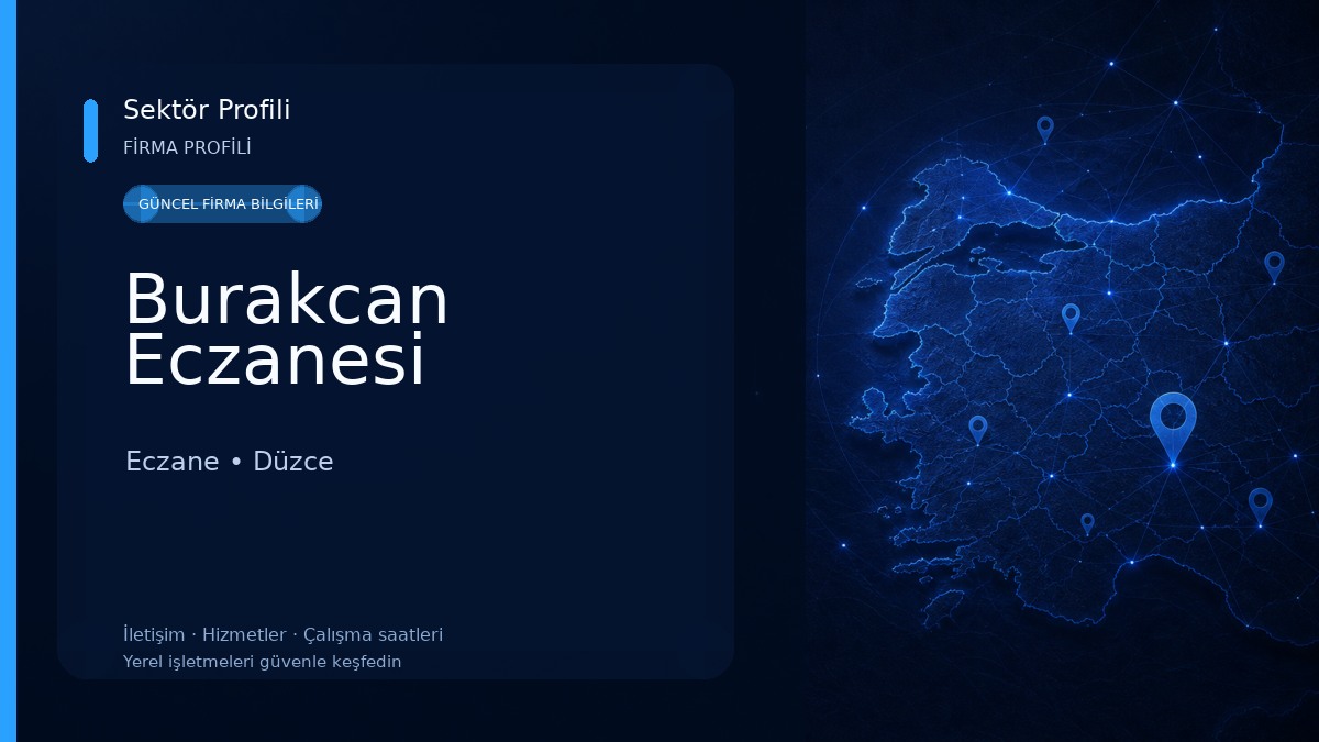Burakcan Eczanesi Eczane