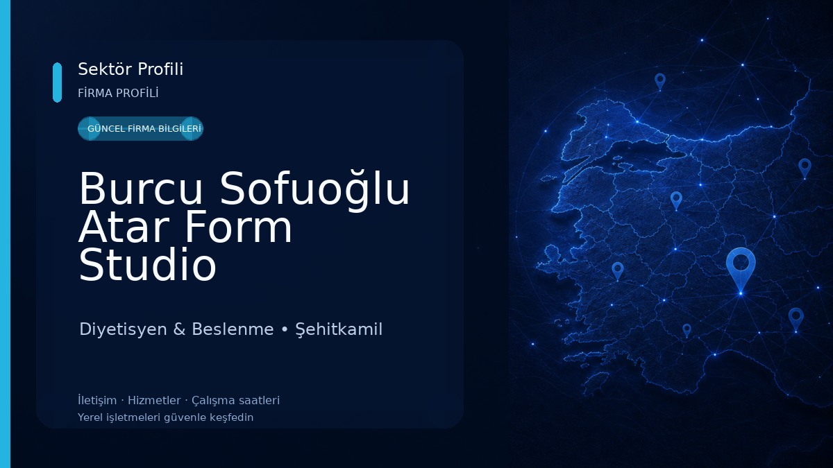 Burcu Sofuoğlu Atar Form Studio