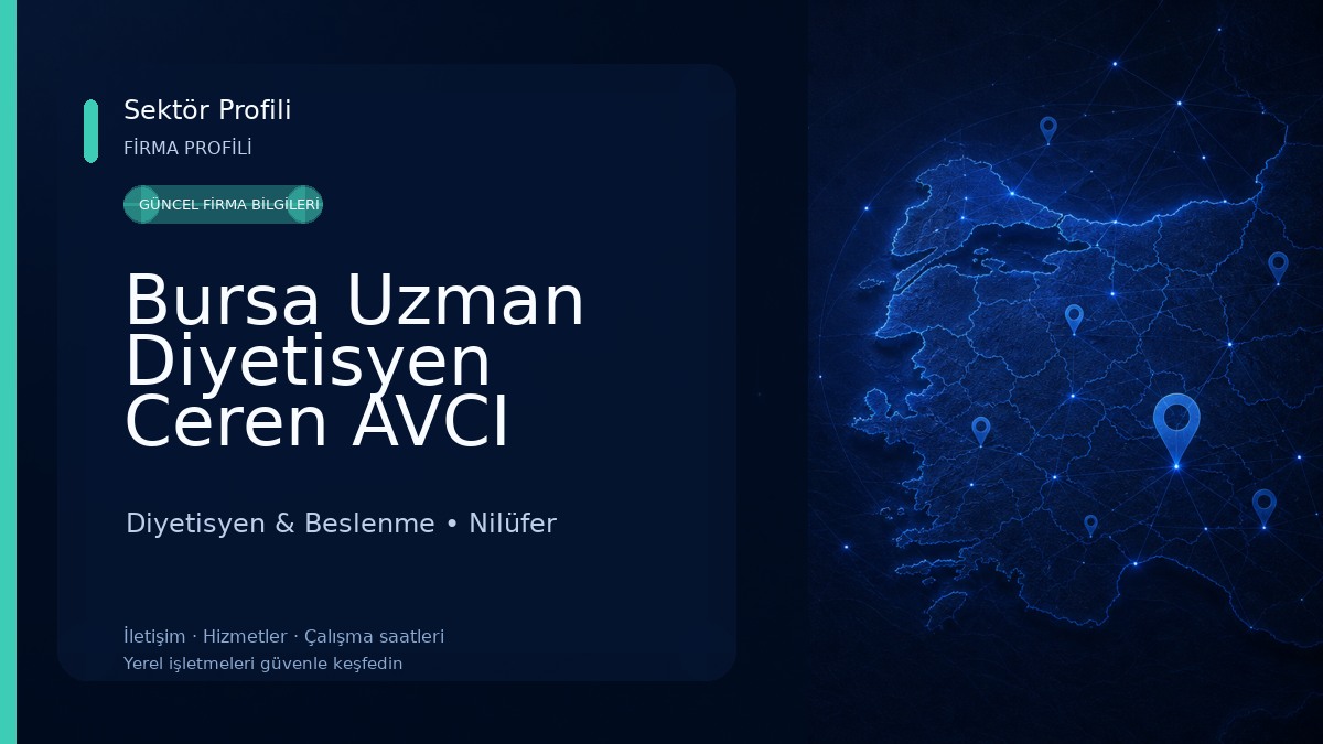 Bursa Uzman Diyetisyen Ceren AVCI