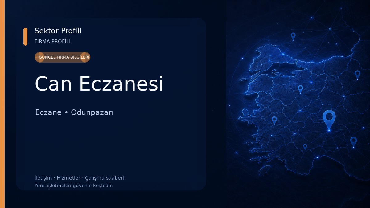 Can Eczanesi Eczane