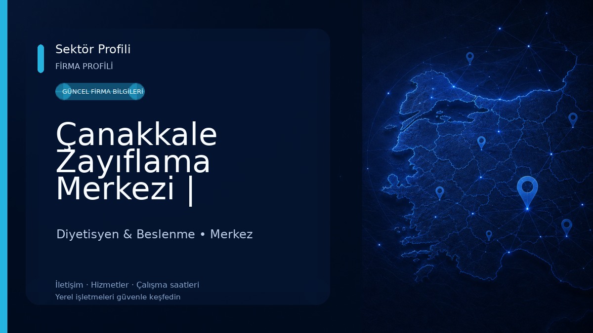 Çanakkale Zayıflama Merkezi | Diyetisyen Feriha Kantemür Diyetisyen & Beslenme