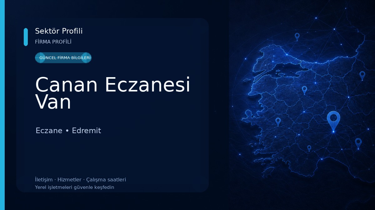 Canan Eczanesi Van Eczane