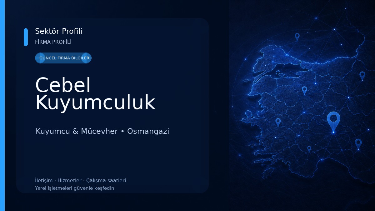 Cebel Kuyumculuk Kuyumcu & Mücevher