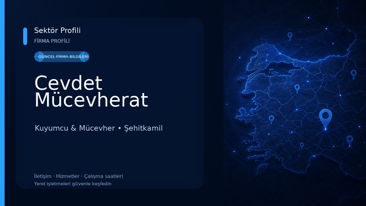Cevdet Mücevherat Kuyumcu & Mücevher