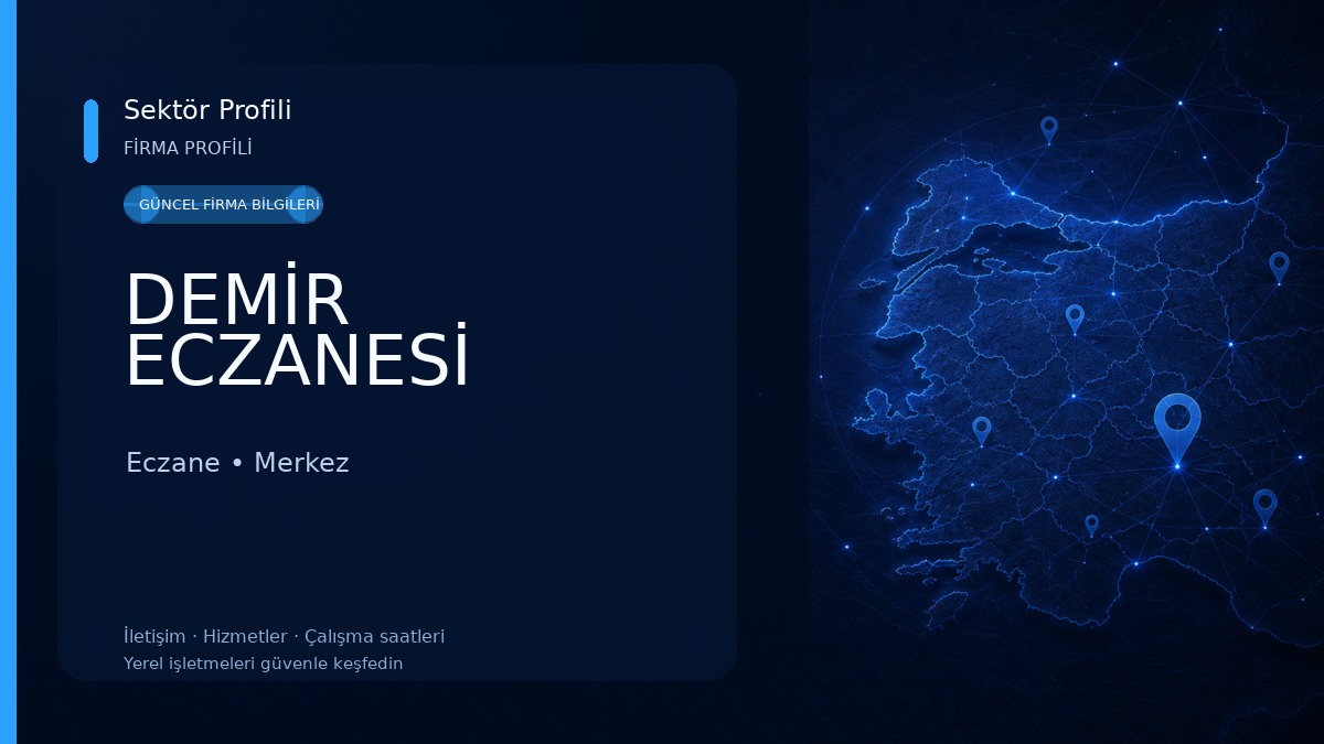 DEMİR ECZANESİ