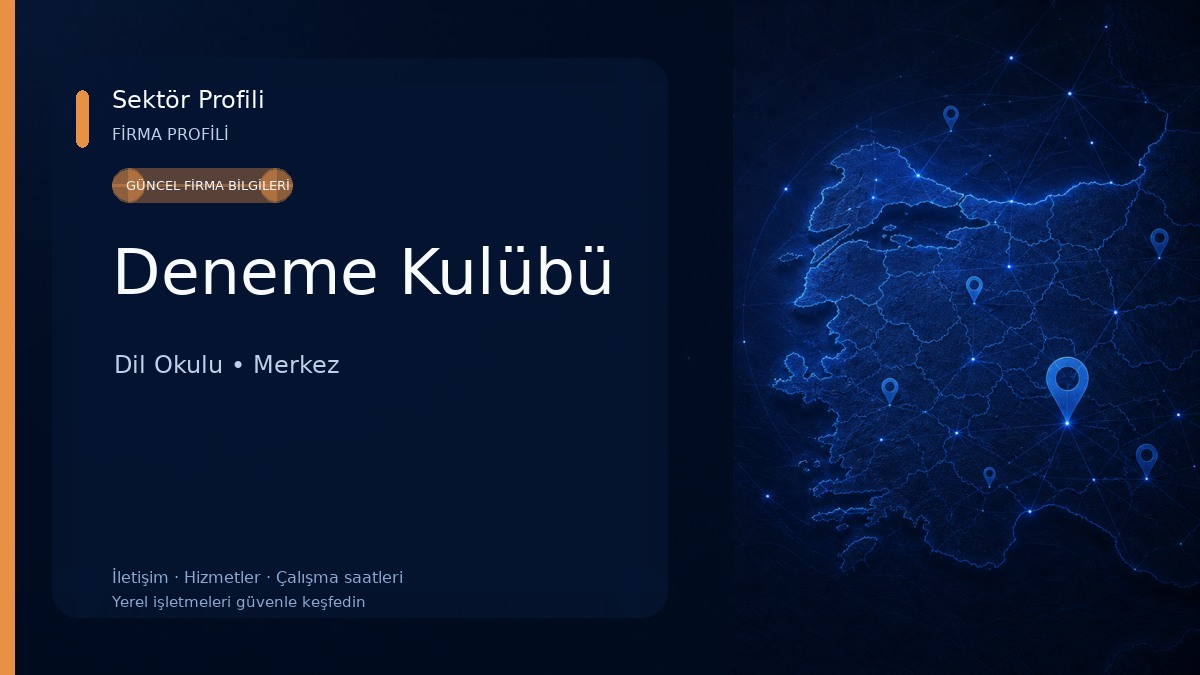 Deneme Kulübü Dil Okulu