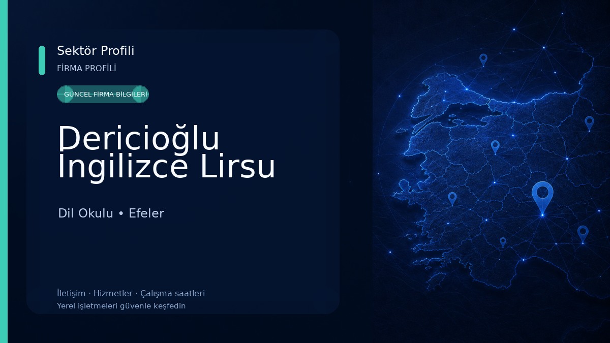 Dericioğlu İngilizce Lirsu 