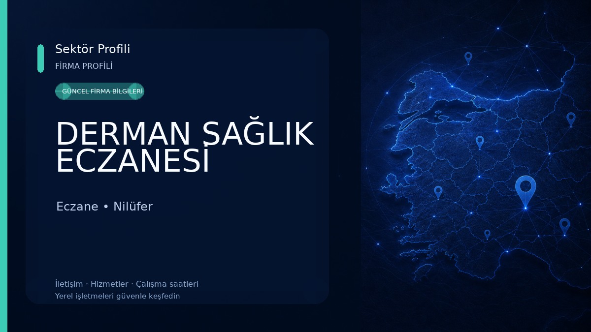 DERMAN SAĞLIK ECZANESİ