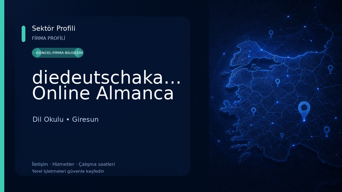 diedeutschakademie Online Almanca