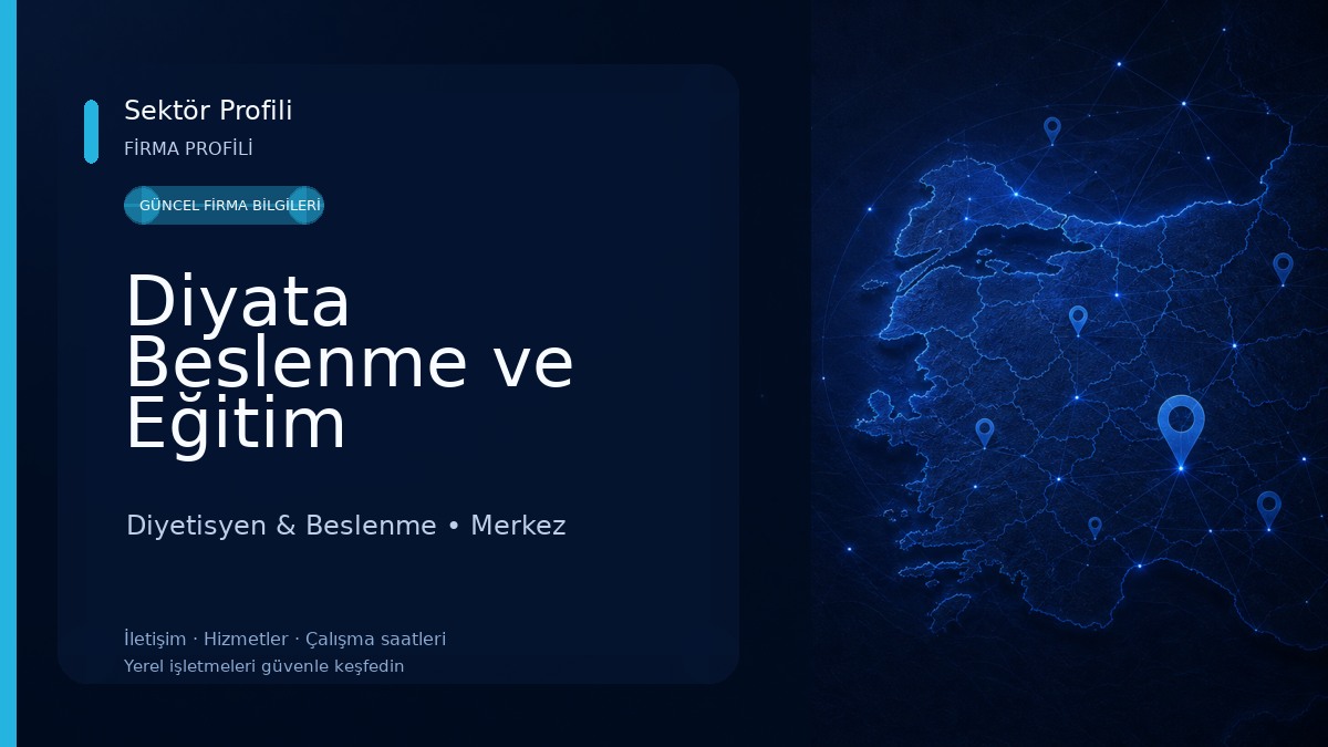 Diyata Beslenme ve Eğitim Danışmanlığı Diyetisyen Buşra Kavukçu Diyetisyen & Beslenme