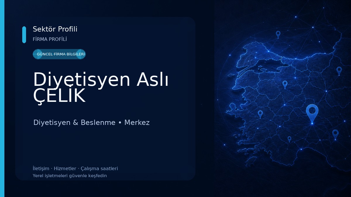 Diyetisyen Aslı ÇELİK 