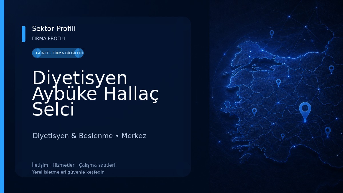 Diyetisyen Aybüke Hallaç Selci