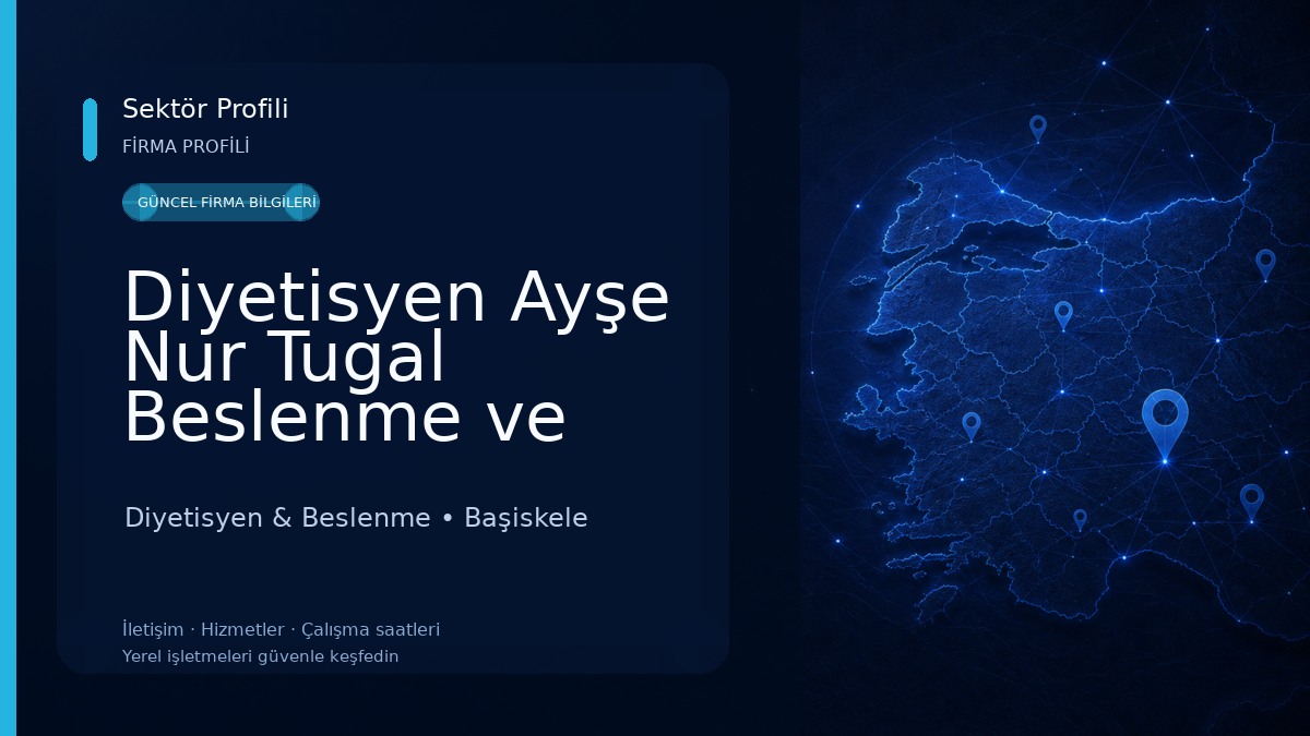 Diyetisyen Ayşe Nur Tugal Beslenme ve Diyet Danışmanlığı