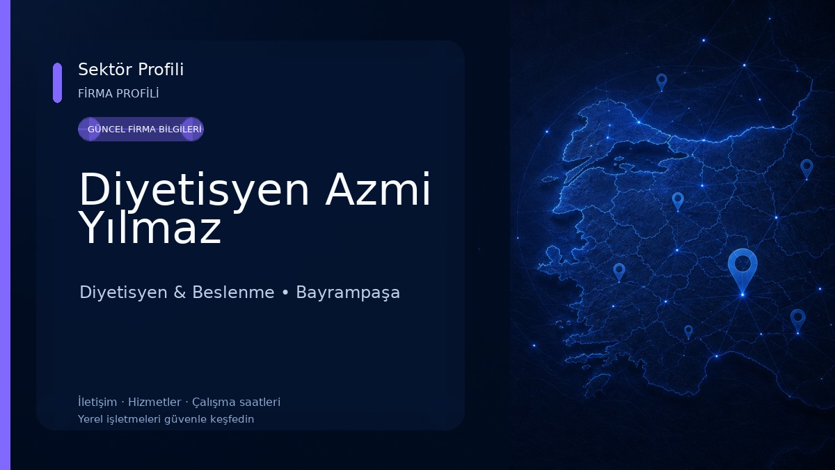 Diyetisyen Azmi Yılmaz Diyetisyen & Beslenme