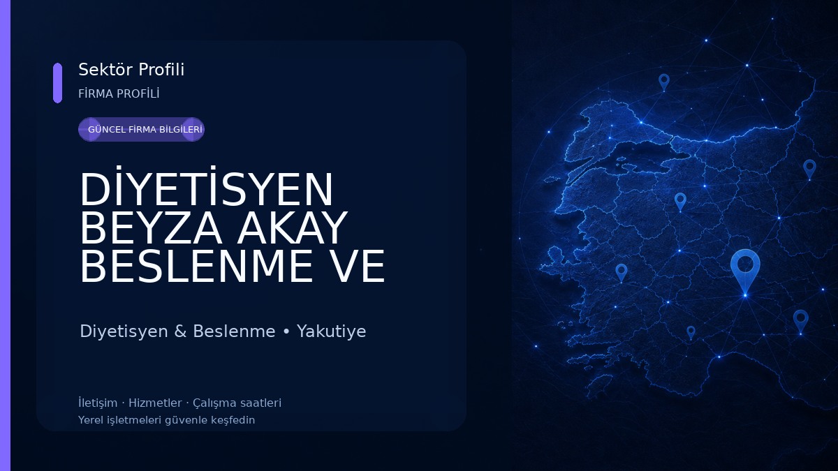 DİYETİSYEN BEYZA AKAY BESLENME VE DİYET DANIŞMANLIĞI