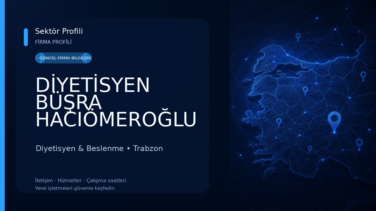 DİYETİSYEN BÜŞRA HACIÖMEROĞLU 