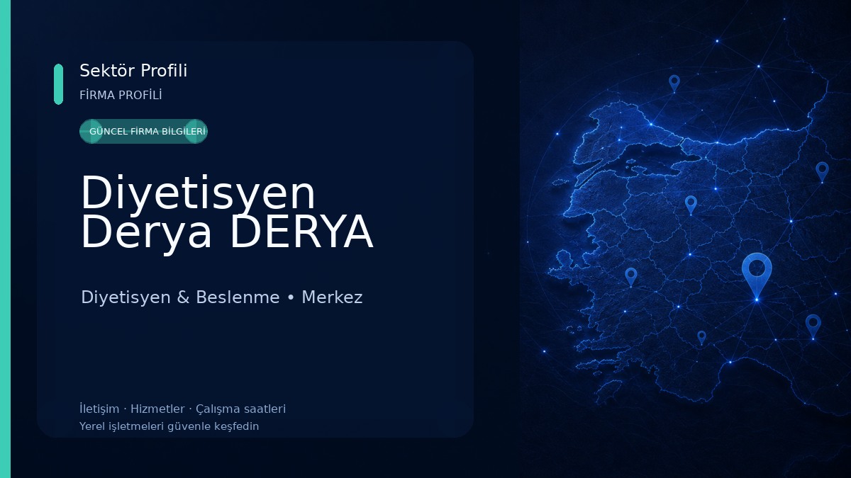 Diyetisyen Derya DERYA 