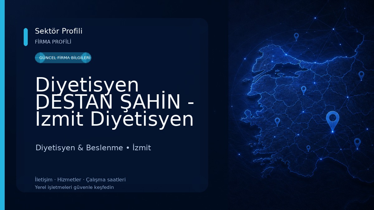 Diyetisyen DESTAN ŞAHİN - İzmit Diyetisyen - Andulasyon - Zayıflama - Bölgesel İncelme - Kilo Verme