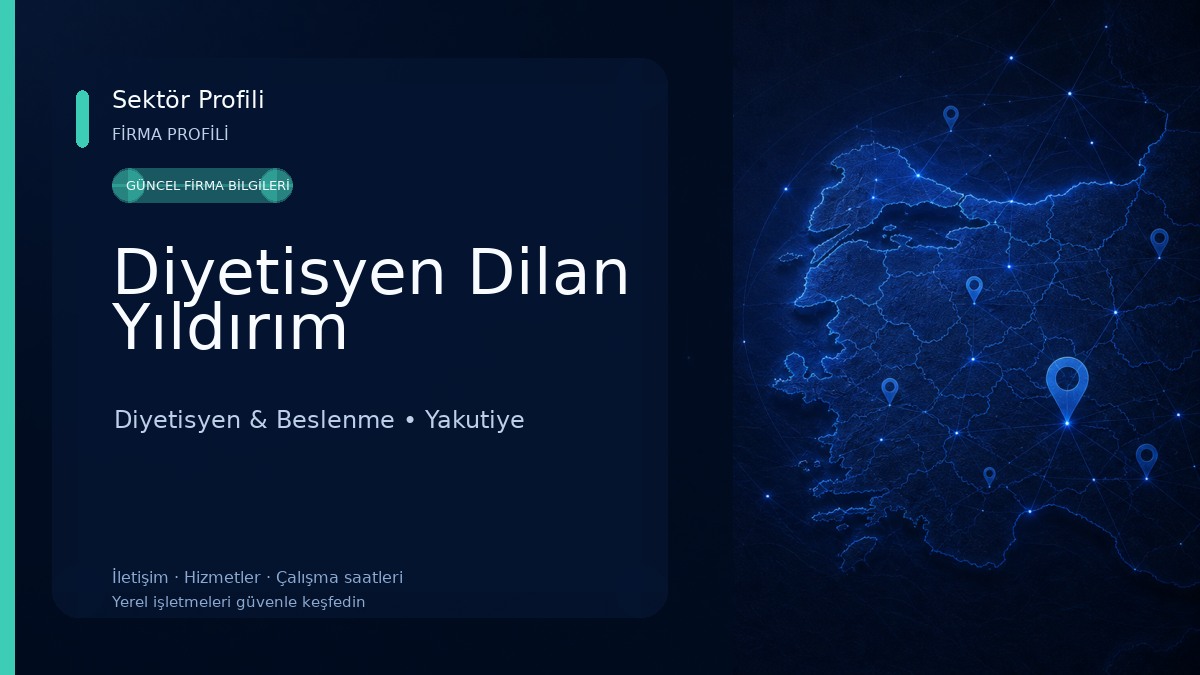 Diyetisyen Dilan Yıldırım Diyetisyen & Beslenme