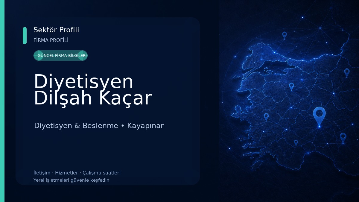 Diyetisyen Dilşah Kaçar