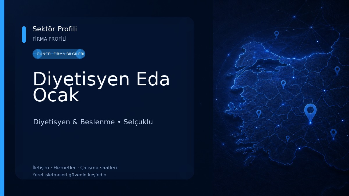 Diyetisyen Eda Ocak Diyetisyen & Beslenme