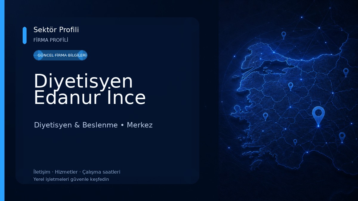 Diyetisyen Edanur İnce 